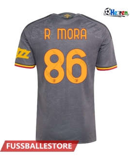 Günstige AS Roma Rodrigo Mora #86 3rd trikot 2026-27 Kurzarm